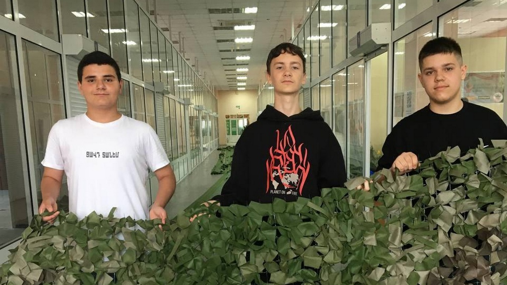 Участники дружины юных пожарных Клинцовской гимназии № 1 стали участниками социального проекта «Поддержим своих!»