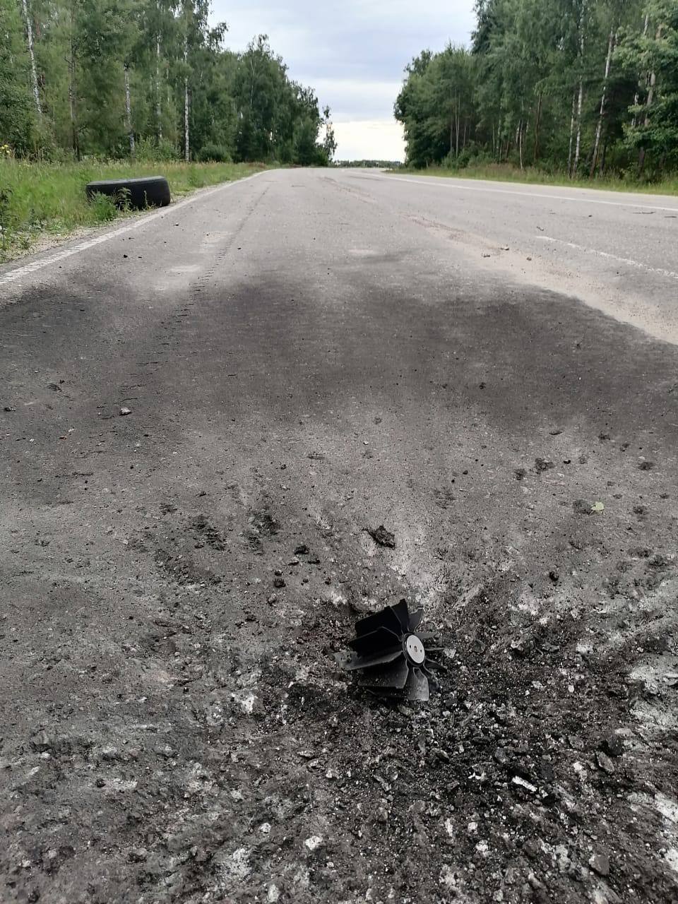 С территории Украины велся артиллерийский  обстрел села Новые Юрковичи Климовского района