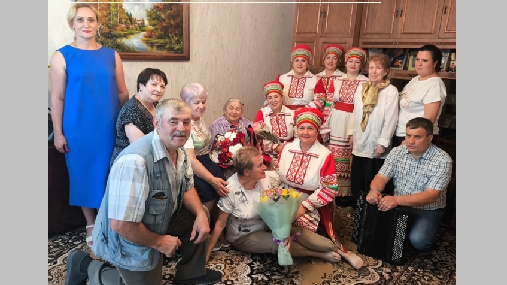 В Брянском районе свой 101 -й день рождения отметила ветеран Великой Отечественной войны Вера Сергеевна Ключникова