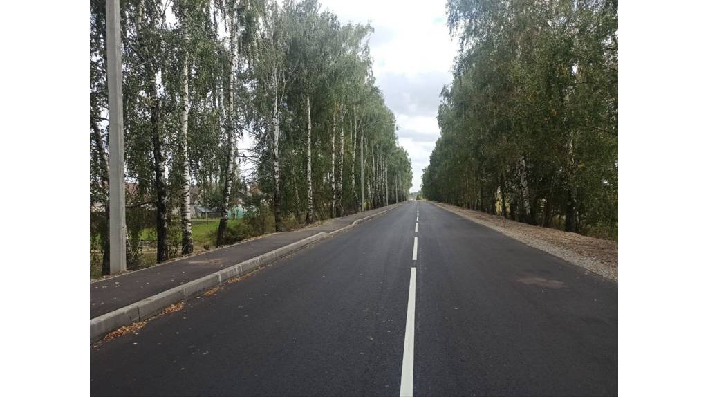 В Выгоничском районе завершают капремонт участка дороги «Брянск-Новозыбков»-Кокино-Скуратово