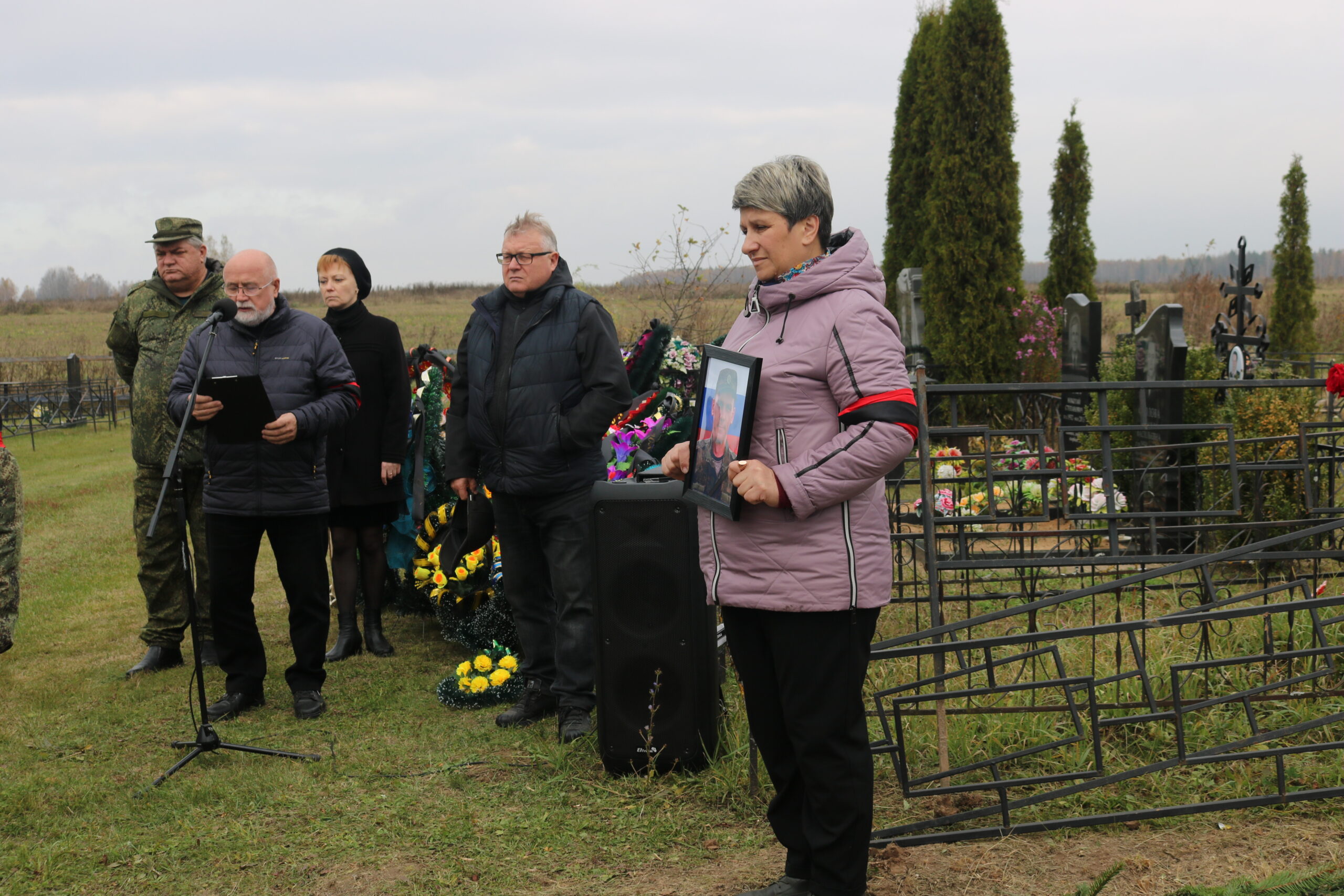 В Рогнедино простились с участником СВО  Александром Сусловым