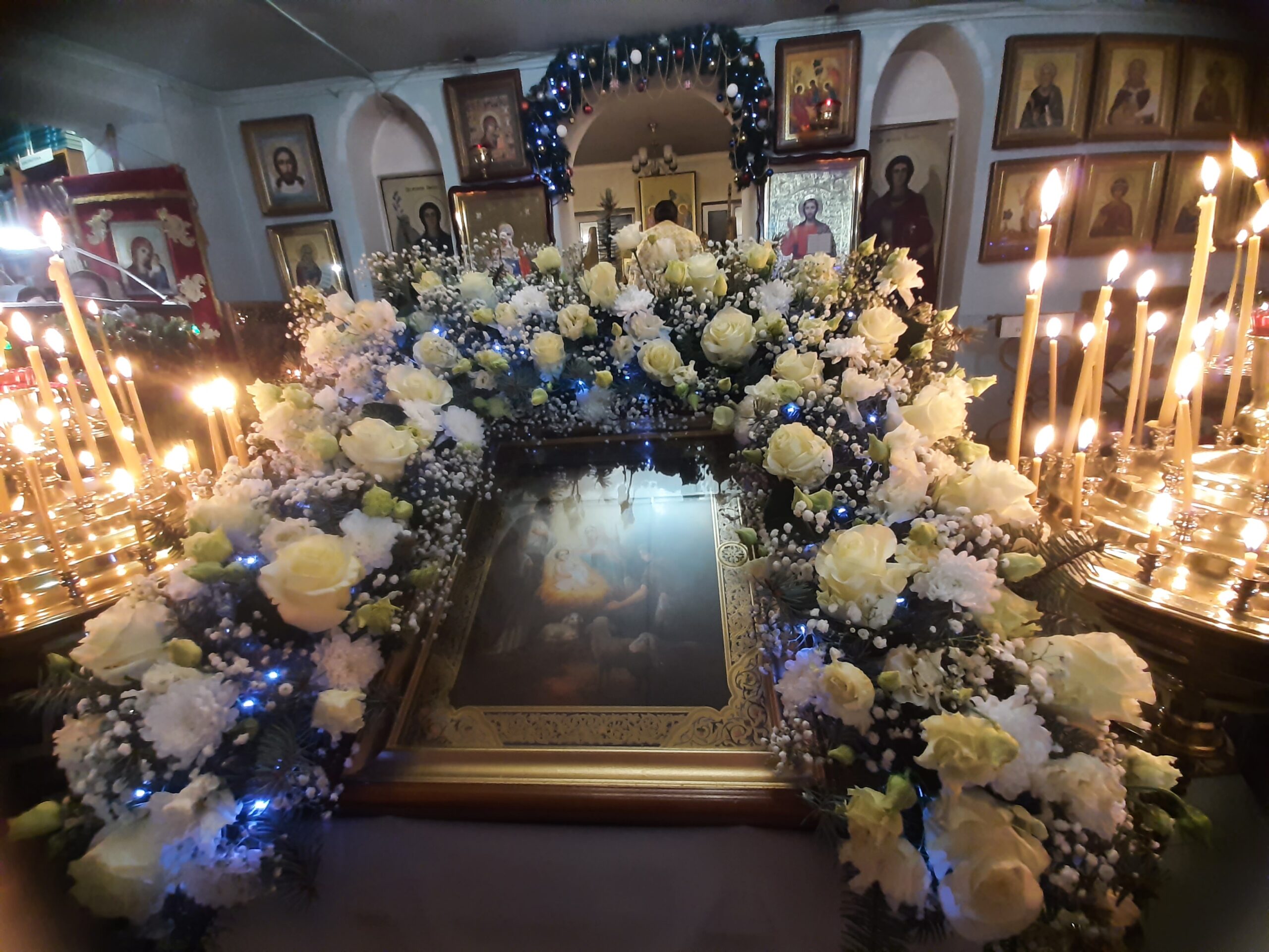 Рогнединцы встретили Рождество Христово