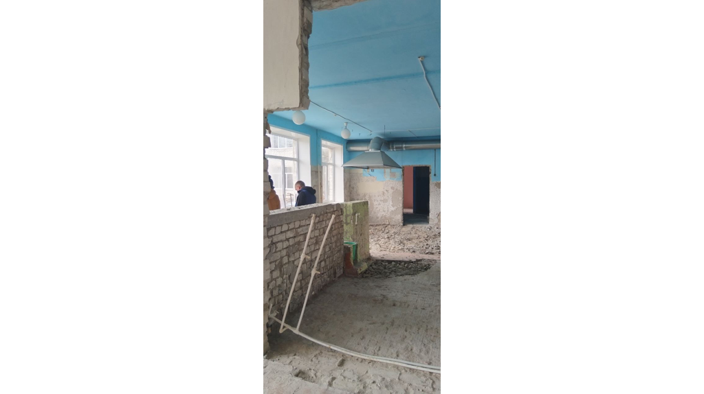 Ремонт Кокинской школы Выгоничского района проводят в соответствии с установленным графиком