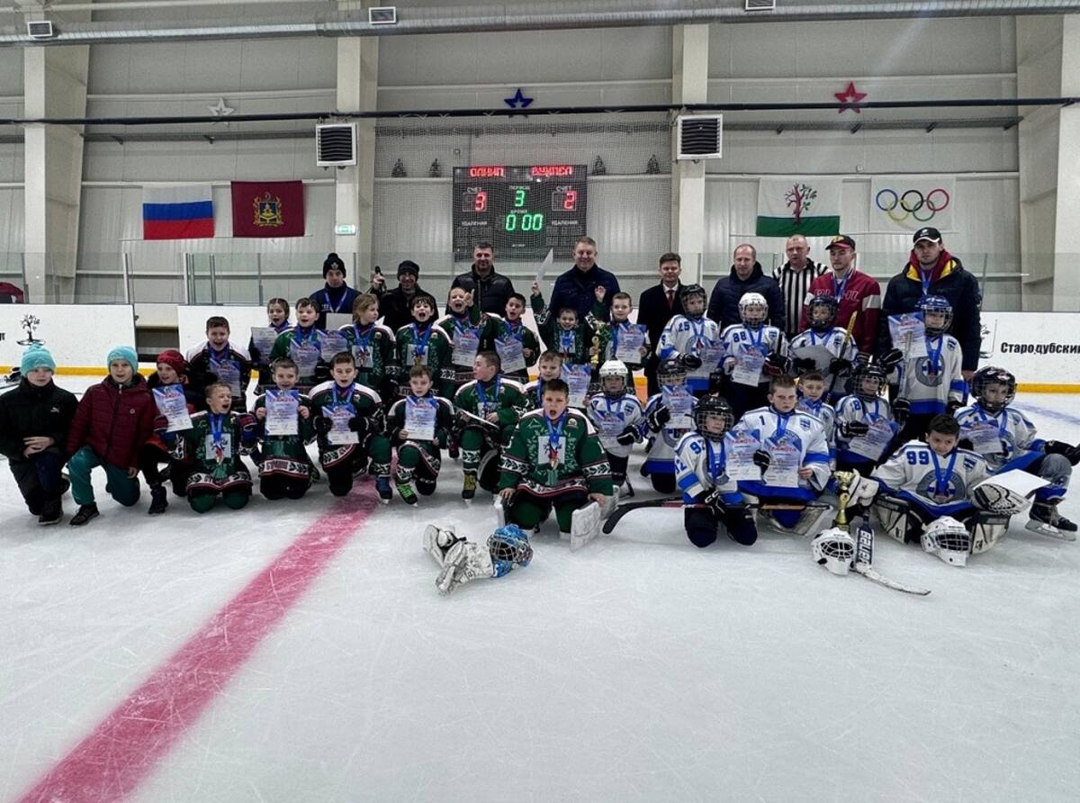 Хоккеисты из Стародуба одержали победу в финале Всероссийских соревнований