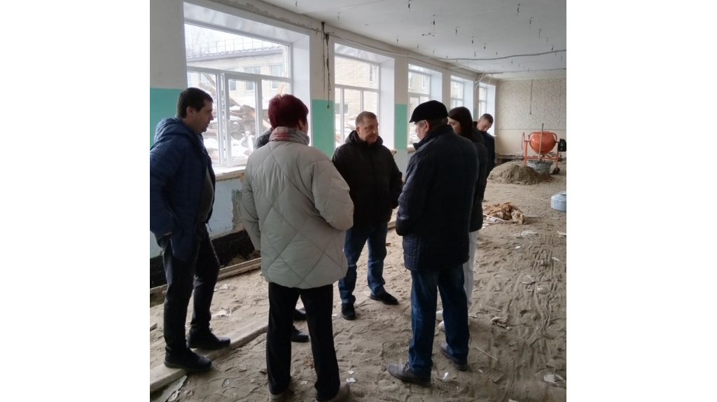 Ремонт Кокинской школы Выгоничского района идёт с опережением графика