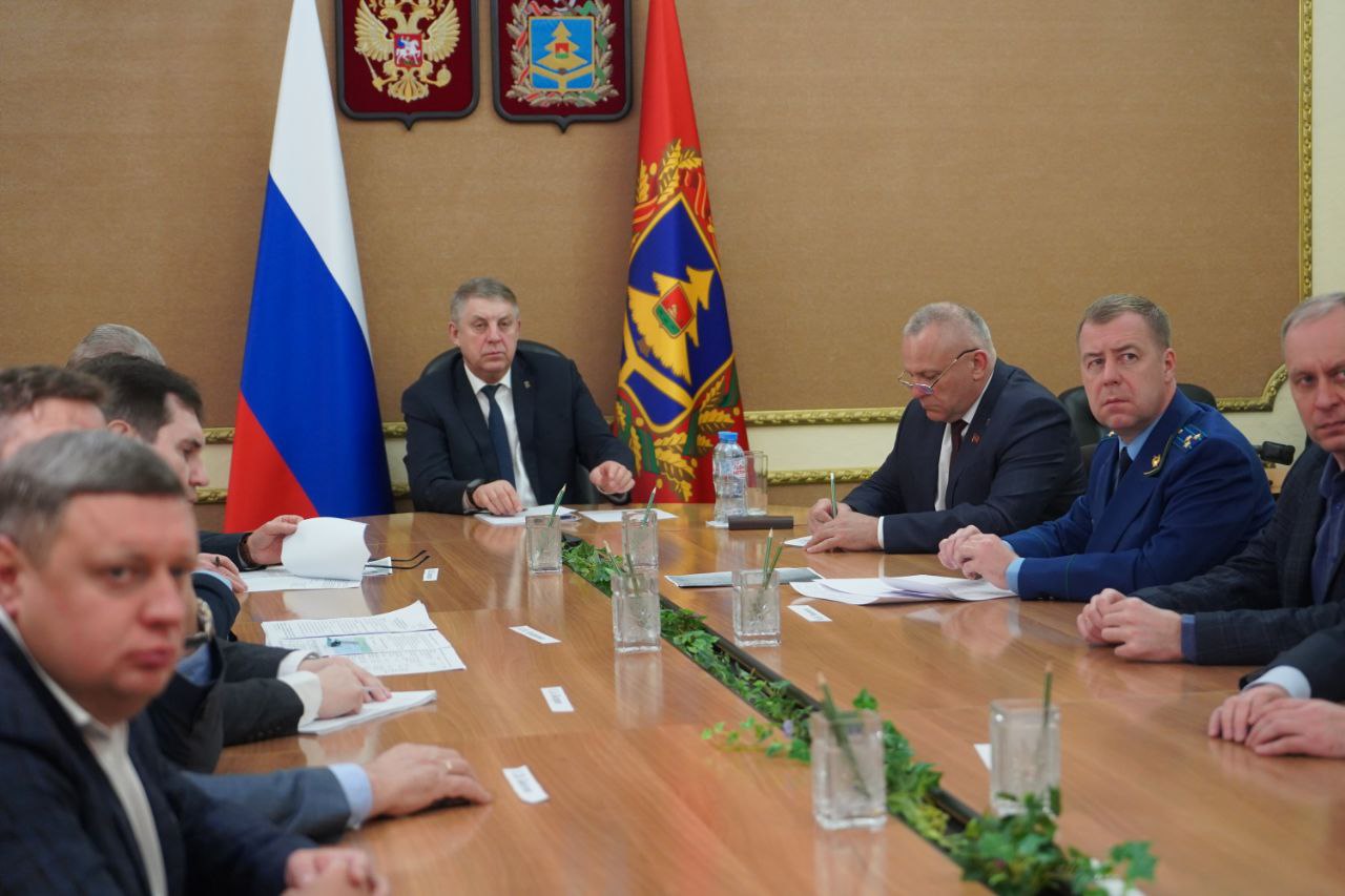 Брянский губернатор принял участие в заседании штаба Правительственной комиссии по региональному развитию