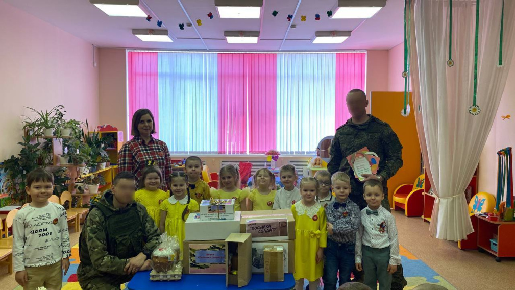 Воспитанники брянского детского сада подготовили концерт для бойцов спецоперации