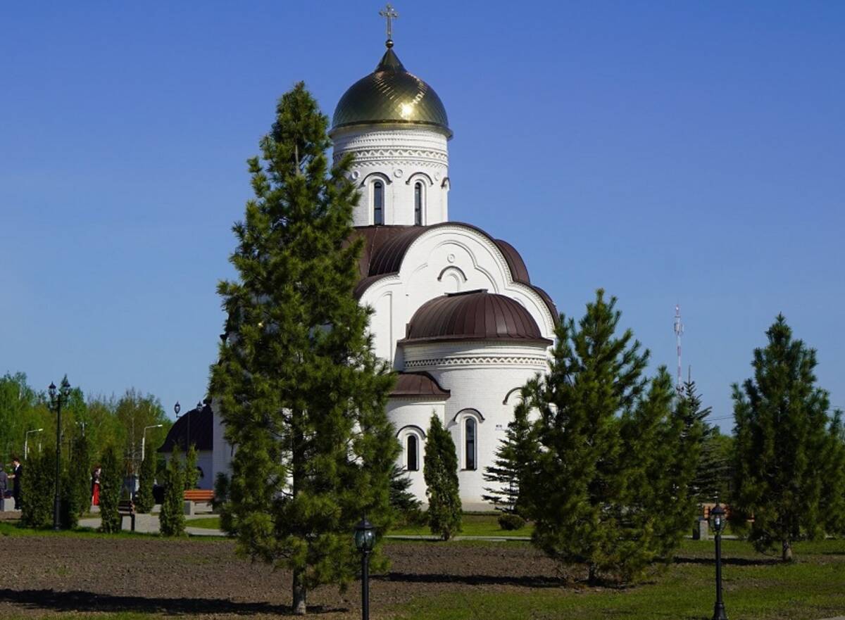 Жители села Меленск благодарят за строительство храма