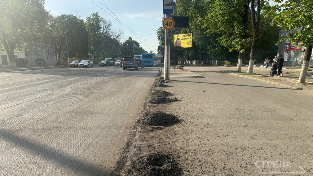 В Советском районе Брянска продолжается ремонт улицы Красноармейской