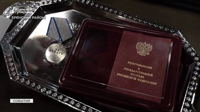 Семь добровольцев бригады «БАРС Брянск» получили медаль «За отвагу»