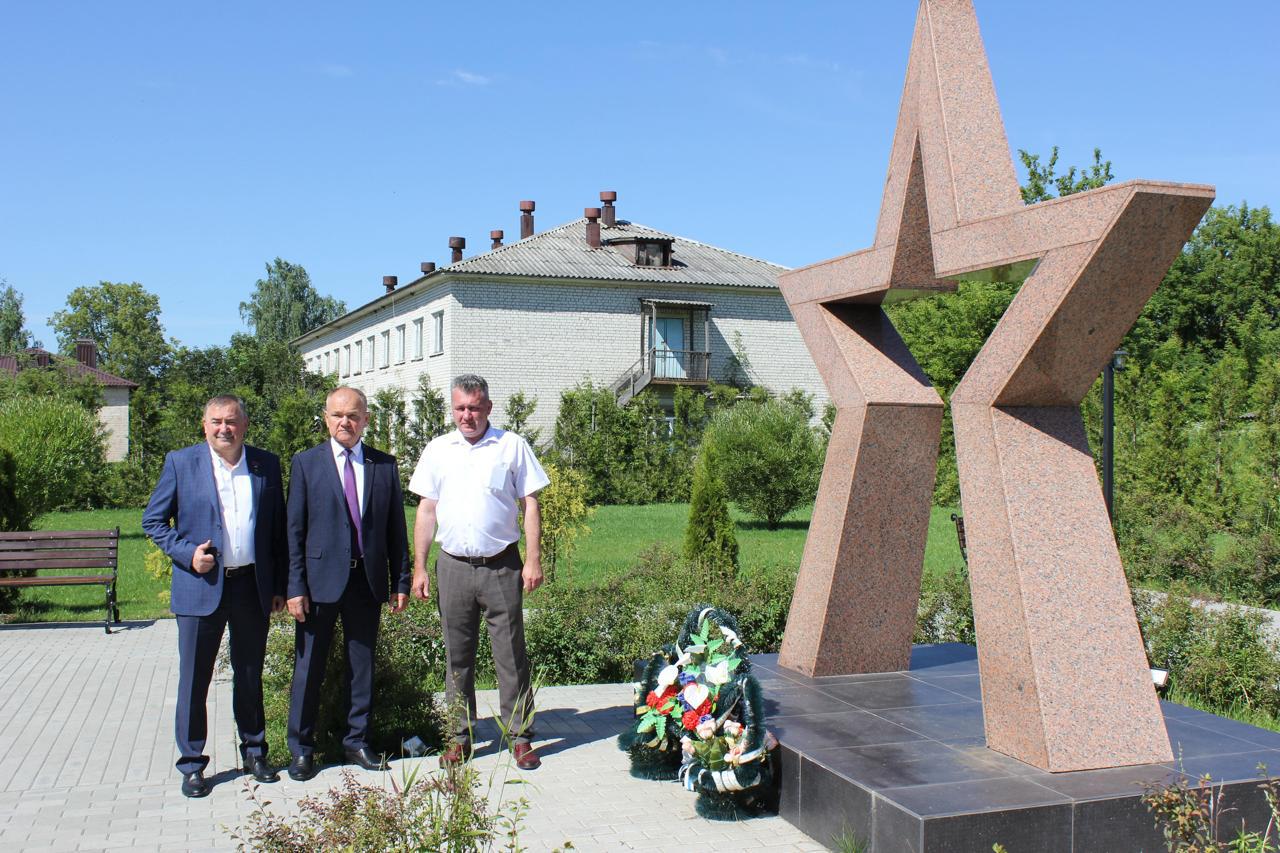 Депутат Государственной Думы ФС РФ VIII созыва Николай Щеглов посетил Рогнединский район