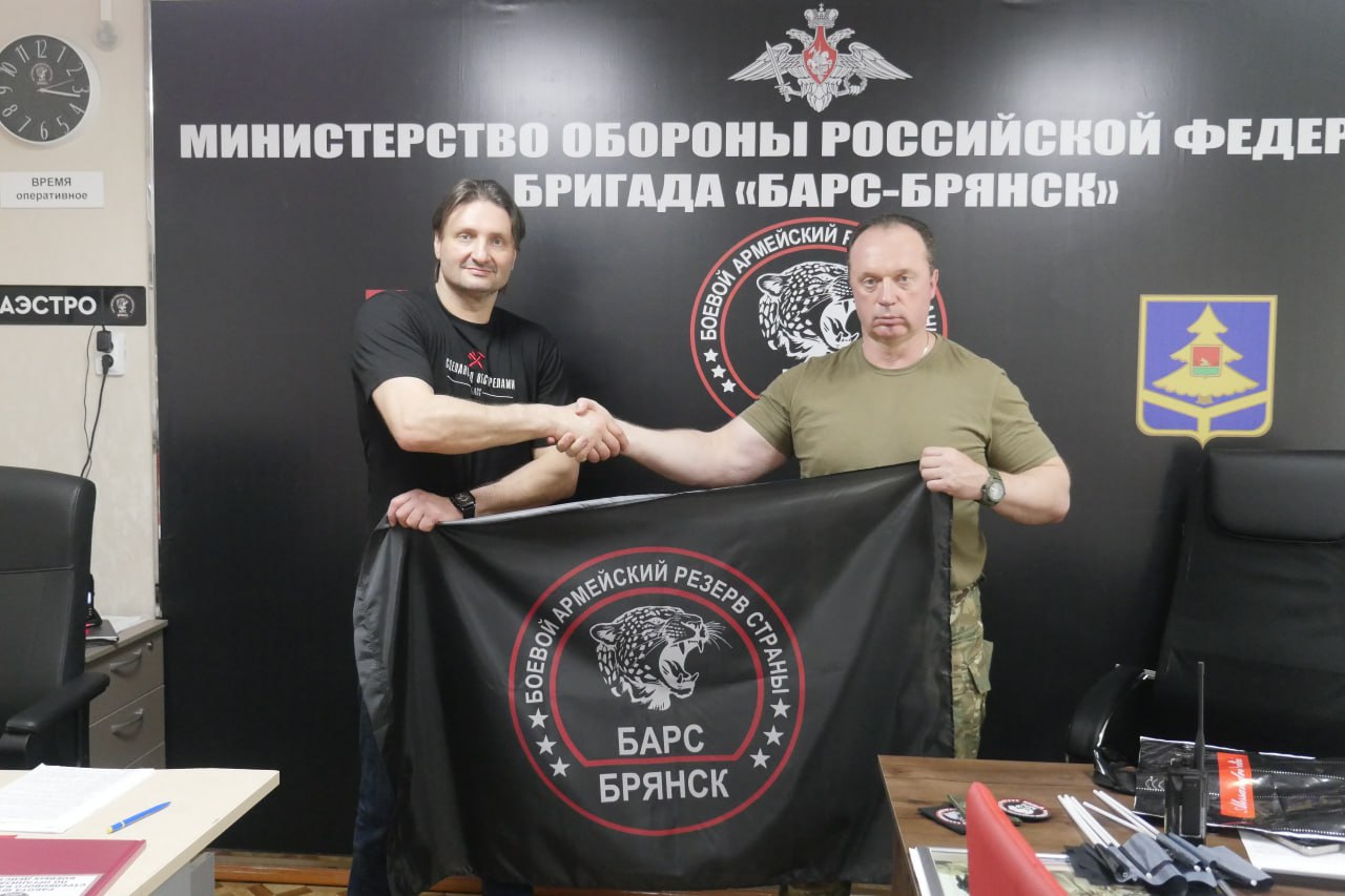 Командир добровольческого отряда «БАРС-Брянск» поблагодарил Эдгара Запашного за помощь