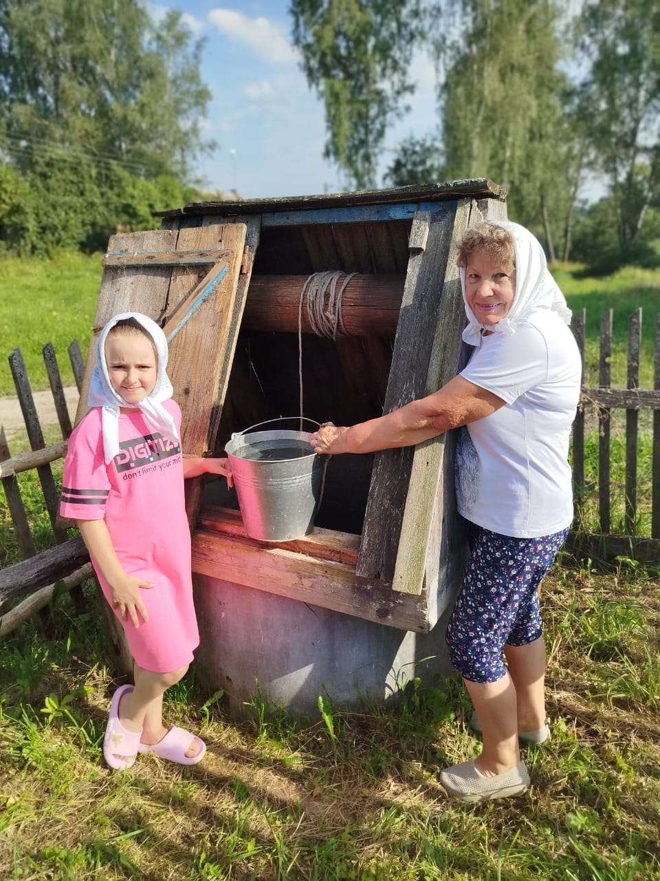 Колодец — душа деревни