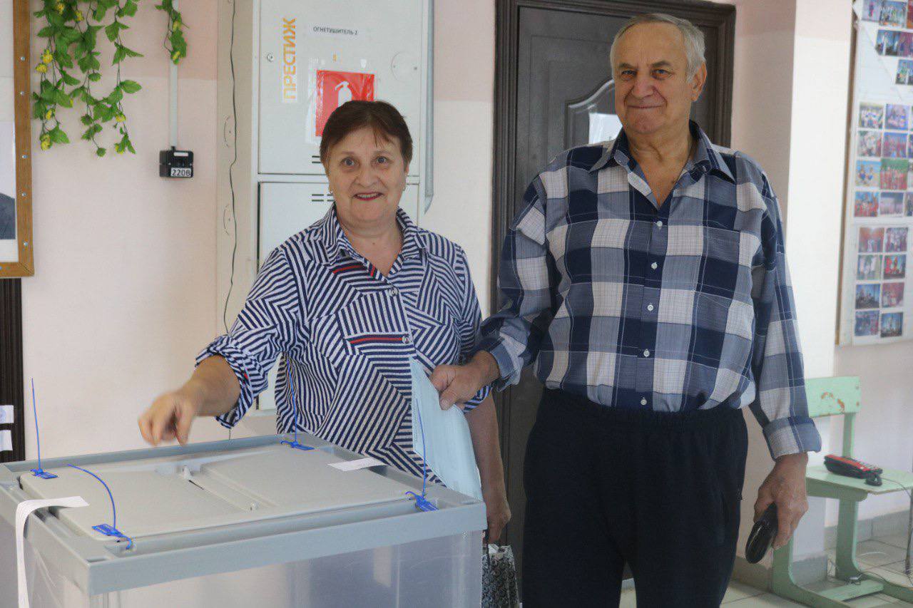 Отдать свой голос с раннего утра