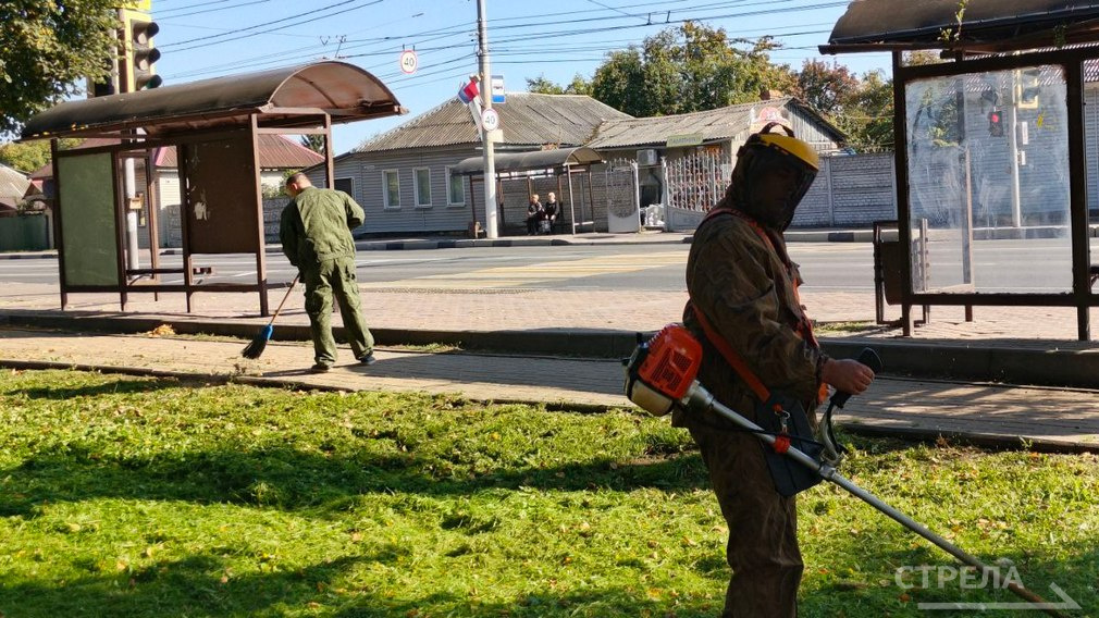 В Брянске трудовые коллективы вышли на субботники