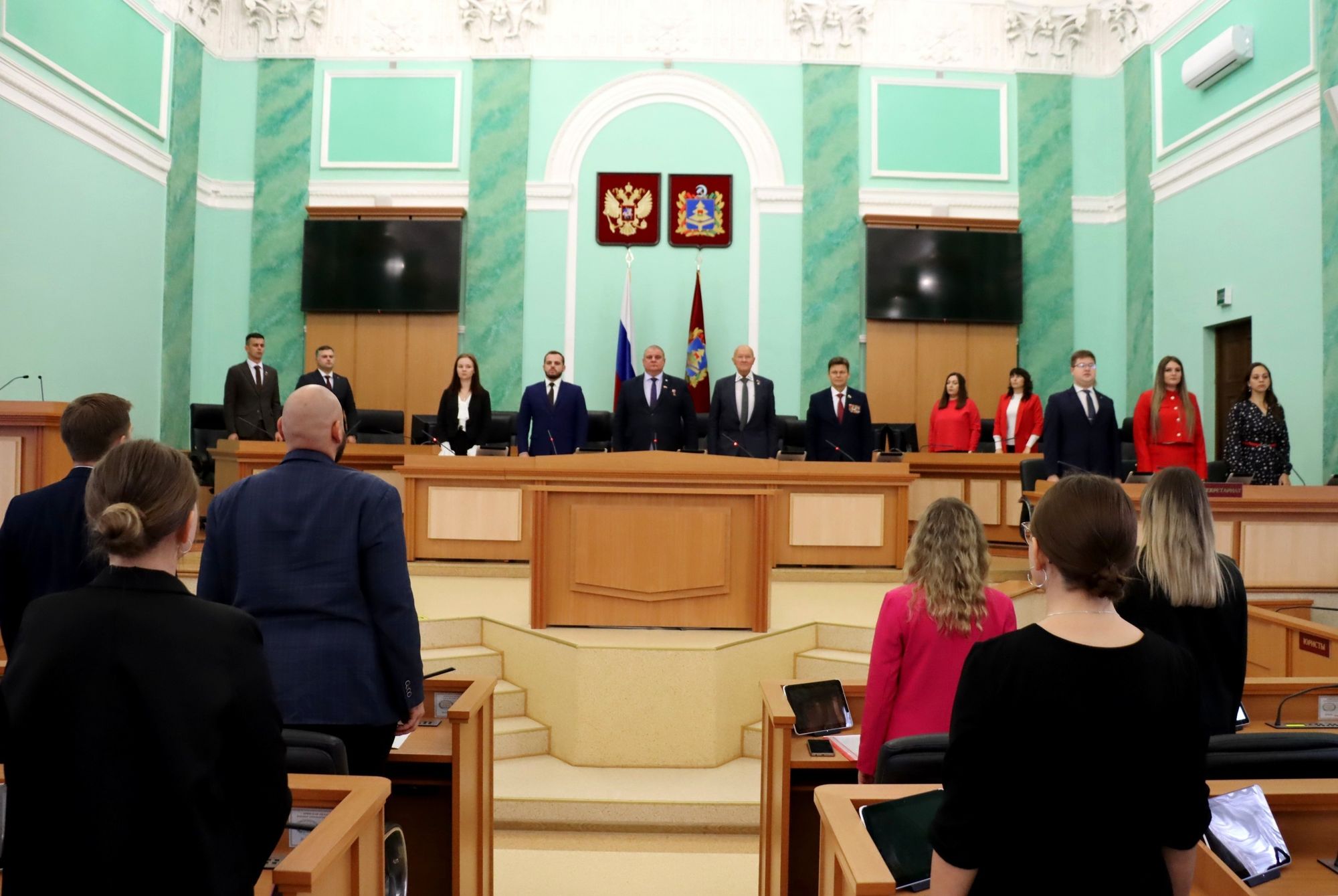 В Брянской областной Думе прошло очередное заседание Молодежного парламента