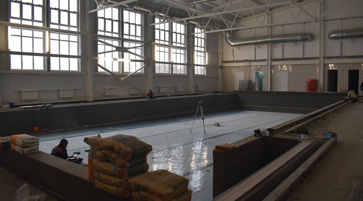 В брянской Клетне завершают строительство спорткомплекса