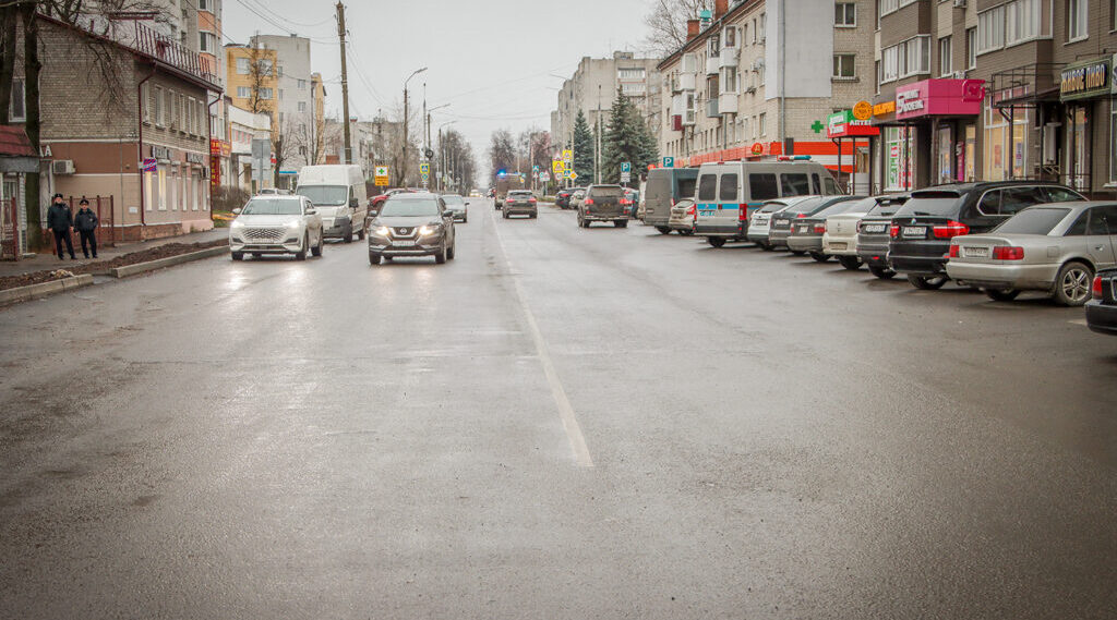 В Брянске на улице Менжинского построена ливневая канализация