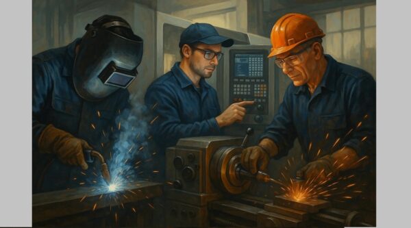 Сварщики, операторы станков с ЧПУ, токари – в числе самых престижных профессий в стране