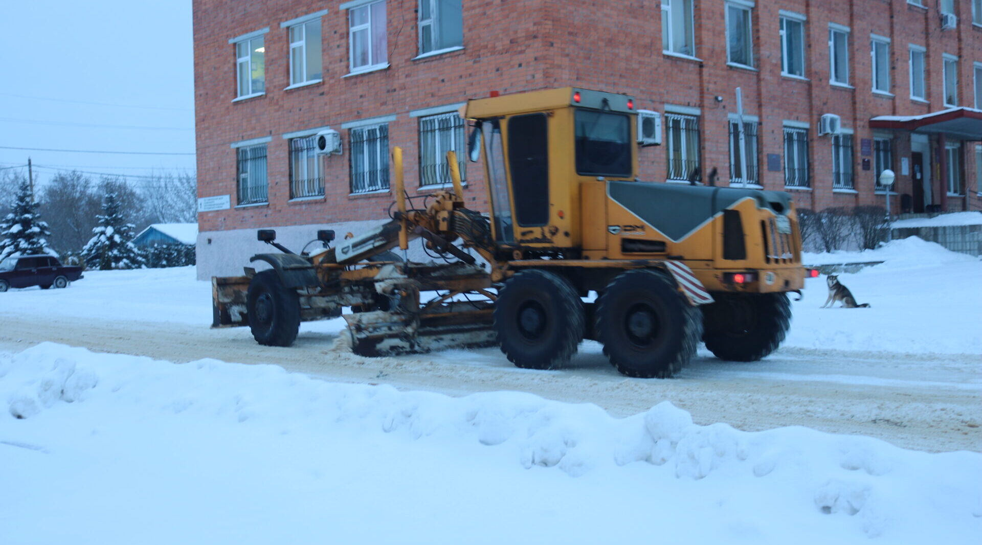 Уборка снега