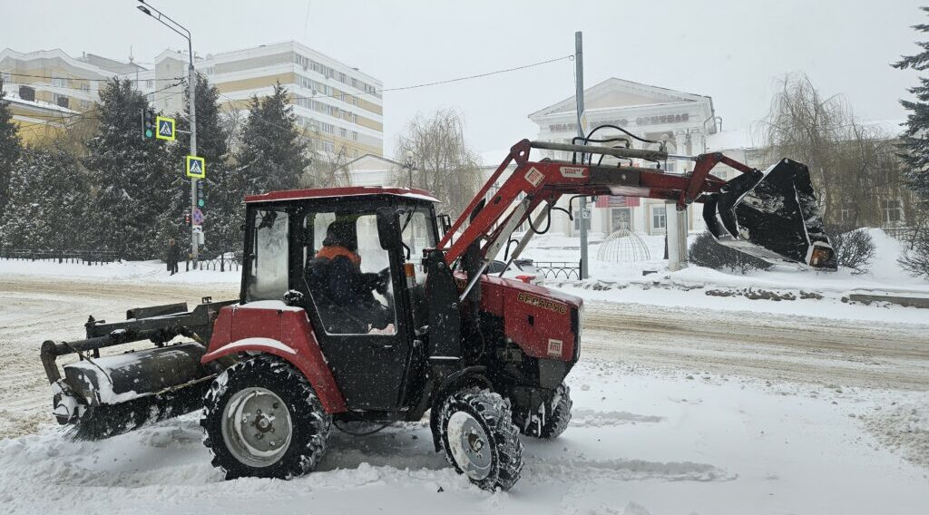 С улиц Брянска за минувшие сутки вывезли 791 тонну снега