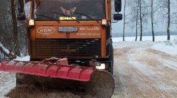 В Брянской области за сутки очистили от снега 3,5 тысячи километров дорог