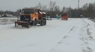 В Брянской области за сутки очистили от снега свыше 11 тысяч км автомобильных дорог