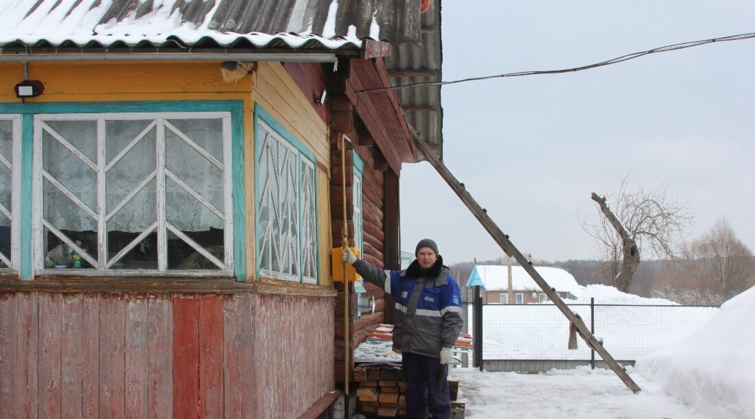 В Мглинском районе газифицировали деревню Архиповку