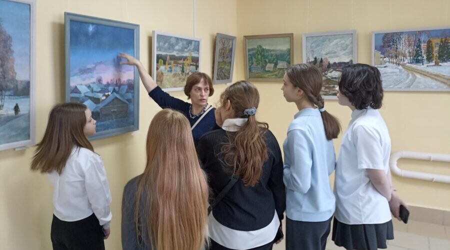 В Жуковске в галерее «Вдохновение» проходит выставка художника Николая Яшутина