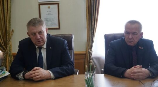 Брянский губернатор провел встречу с зампредом председателя правления АО «Россельхозбанк»