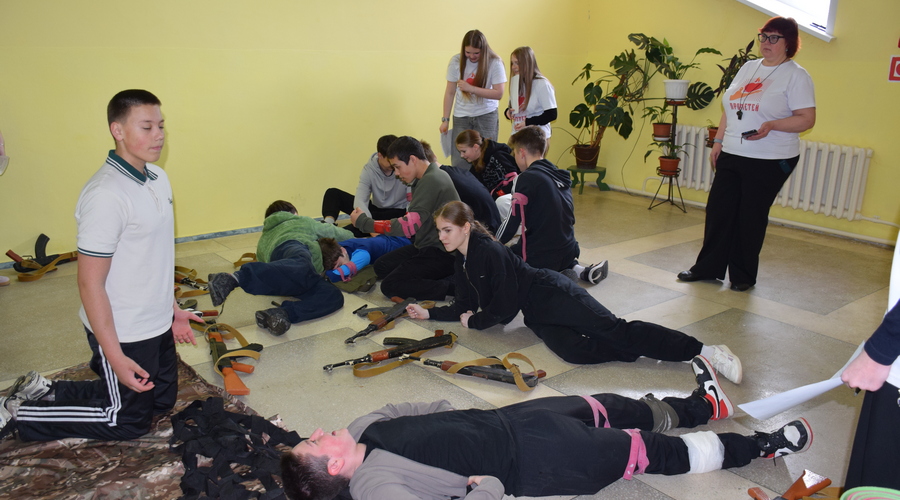 В Климовском районе состоялся муниципальный этап военно-патриотической игры «Зарница 2.0»