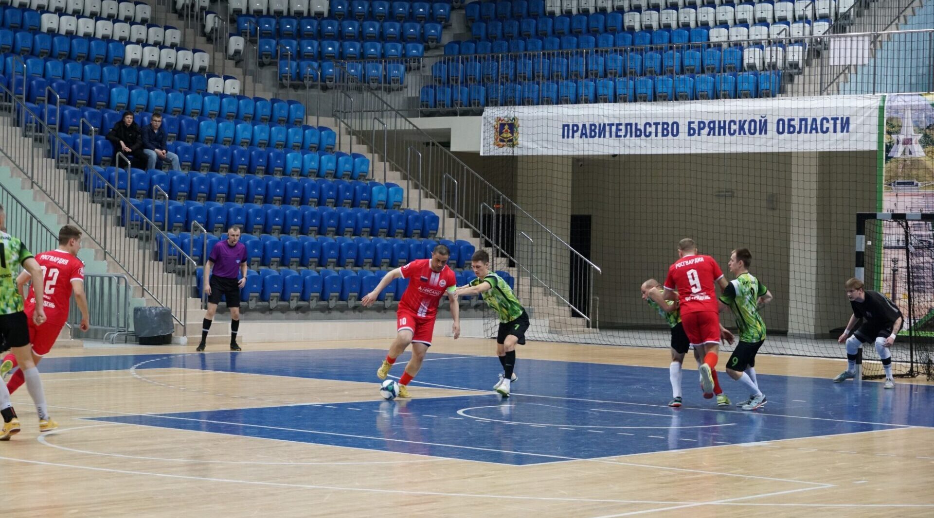 Росгвардейцы стали чемпионами первого дивизиона Брянской футбольной лиги