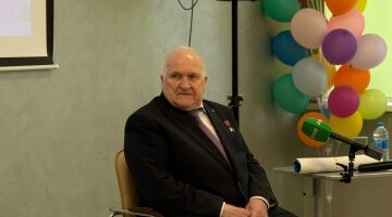 В детском технопарке «Кванториум» прошла встреча с летчиком-космонавтом Виктором Афанасьевым