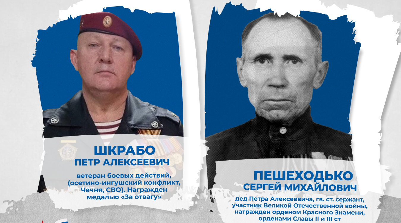 Защитники Отечества разных эпох: три семьи, две войны, одна преданность Родине
