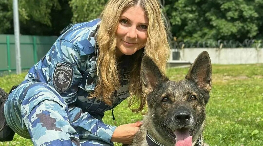 Брянский полицейский‑кинолог Галина Гасс вошла в пятерку лучших в России