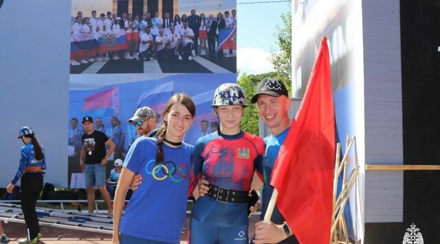 Брянская спортсменка Анна Кондря завоевала титул чемпионки России по пожарно-спасательному спорту