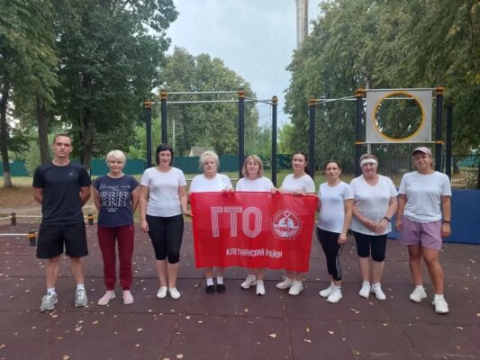 В Клетнянском районе участники клуба «Активное долголетие» сдали нормы ГТО