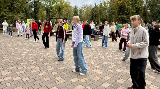 В Майском парке Брянска прошёл „Час здоровья“
