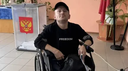 Житель Рогнедино с инвалидностью принял участие в голосовании
