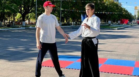 В Брянске состоялась открытая тренировка по айкидо