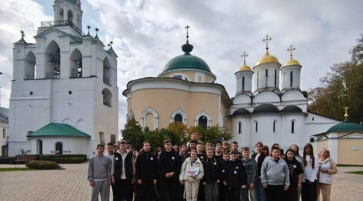 Кадеты из брянского Стародуба совершили путешествие по Золотому кольцу