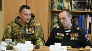 В брянских школах провели «Уроки мужества» и встречи с ветеранами СВО
